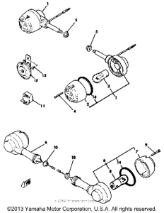 QT50G Поворотники