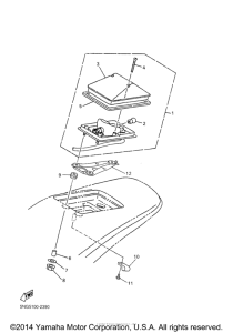 WR250FP Фонарь
