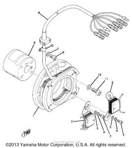 TZ750D C - d - i - magneto