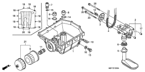 XL1000V (ABS) Маслонасос