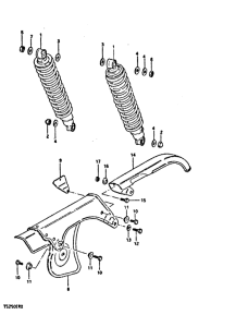 TS250 Кожух цепной передачи