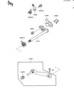 KL600 Переключатель передач
