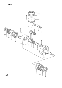 TS185 Вал коленчатый
