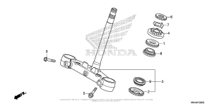 NC700X (DCT) Траверса нижняя