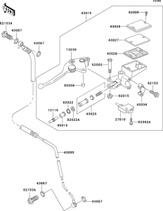 ZR1200 Цилиндр сцепления