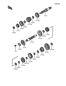 AR125S Трансмиссия