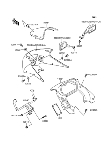 EX250 カウリング