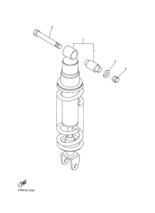 FZS600 Задняя подвеска