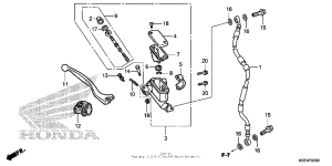  Передний главный тормозной цилиндр