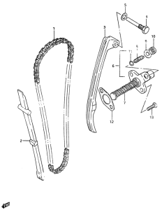 CS125 Держатель направляющей