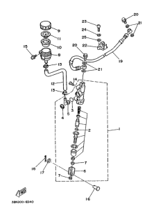  Задний торм цилиндр