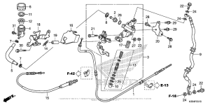 PCX150 Тормозной цилиндр