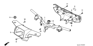 NE50 Handle pipe / handle cover