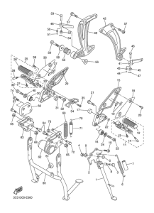 FZ1-S Support & repose pied