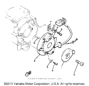XJ550RH Pickup coil-governor