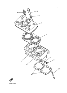 RZ350 ｼﾘﾝﾀﾞﾍﾂﾄﾞ. ｼﾘﾝﾀﾞ