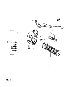 FR80 Right handle switch