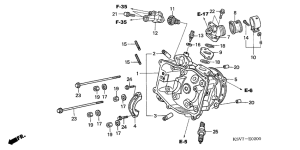 NSS250EX Головка цилиндров