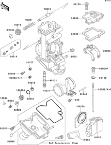 ZX750 Carburetor parts(1 / 2)