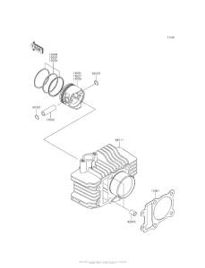 AN112 Цилиндр и поршни