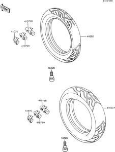 ZX600 Покрышки