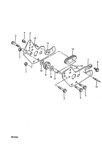 PE250 Направляющая цепи