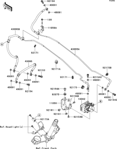 ZR800 Тормозные трубки