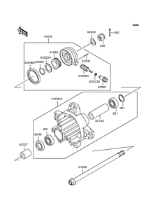 KL110 Переднее колесо