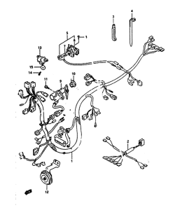 AH100 Жгут проводов