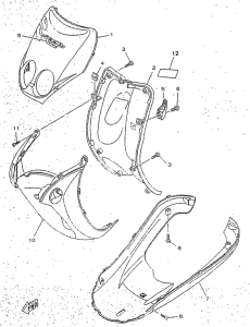 YN50R Ветровое стекло