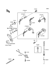 EL250 Замок зажигания