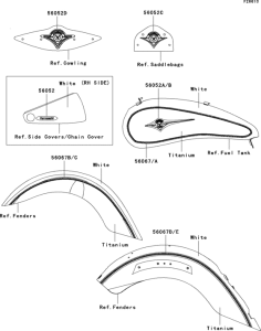 VN2000 Decals(white / titanium)(f7f)
