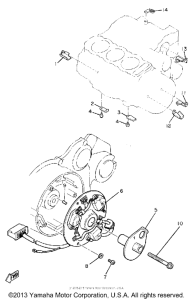 XS850SH Pickup coil governor