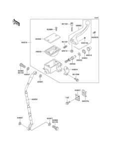  Передний тормозной цилиндр