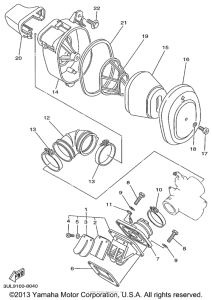 RT100L Впускная система