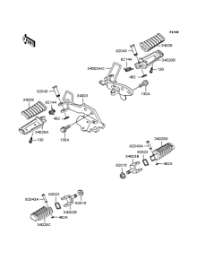 EL250 Подножки