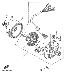 YN50R Генератор