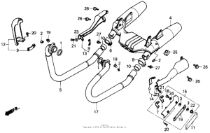 VT700C Глушитель
