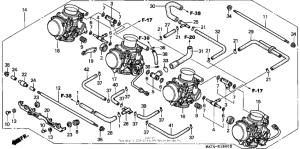 CBR1100XX Карбюратор