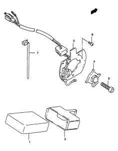GSF1200S (ABS) Зажигание