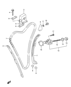 GSX600 Держатель направляющей