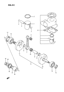 RM80 Вал коленчатый