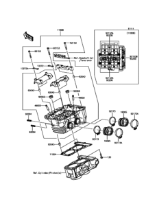 ER250 シリンダヘッド