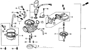 CH80 Карбюратор