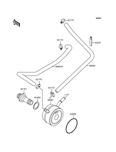 ZX636 Масляный картер