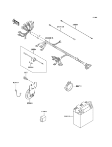 KH125 Электрика