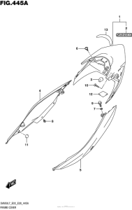 SV650 Frame Cover (Ykv)