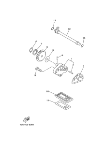 TZ125 Масляный насос