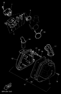 YQ50L Впускная система