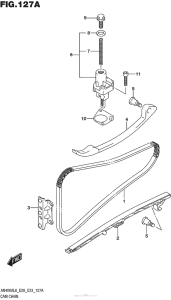 AN400 (ABS) Цепь ГРМ